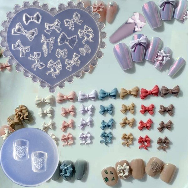 Bågformad form Nail Art Carving Form Lämplig för Nail Art Dekoration Tillbehör Nagelmall Nagelverktyg