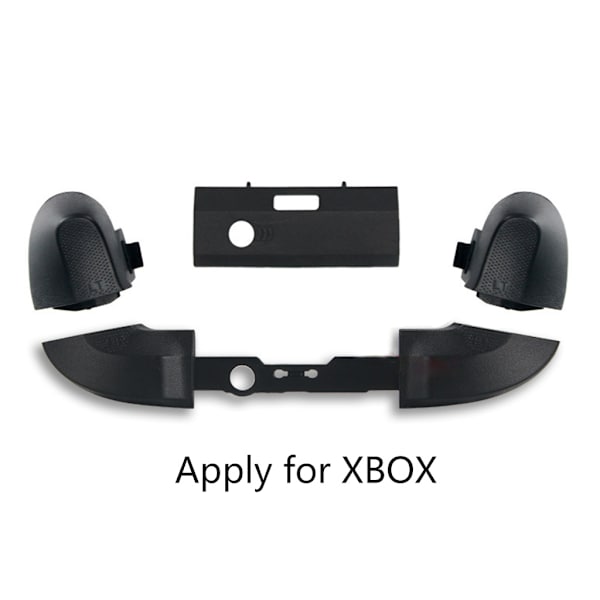 1 set LB för RB Bumper Triggers för x Box Series XS konsolersättningsreparationsdel , svart