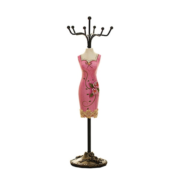 Hartsi Korvakorut Kaulakoru Teline Vintage Cheongsam Mekko Mallinukke Korukoriste Esittelyteline Käsityökoristelu