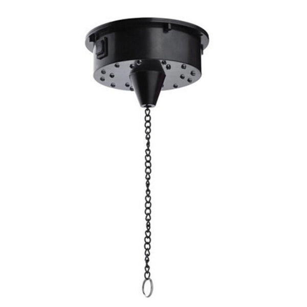 Roterende Speilkule Diskokule Motor Hengende Lydkontroll 18 LED Lysperler