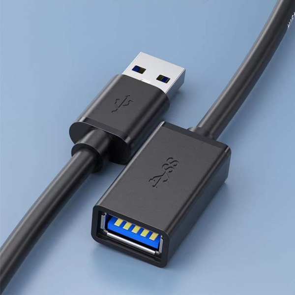 100/200 cm USB3.0 förlängningskabel stöd för dataöverföring med switchar hane till hona förlängningssladd Dataöverföringslinje 1m