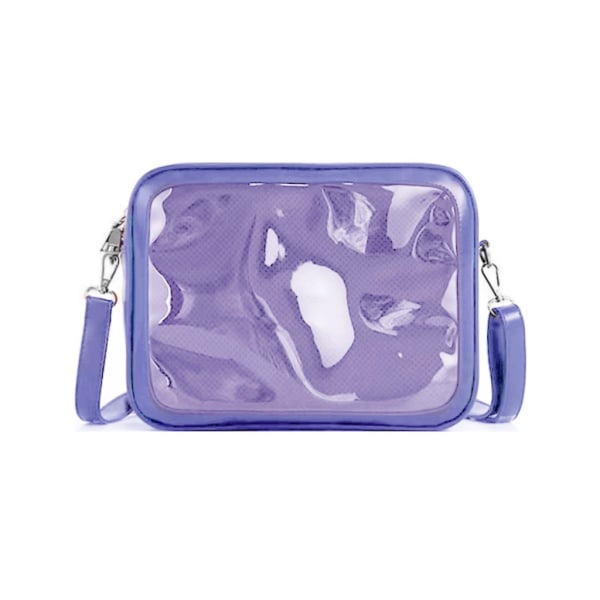 Ita Messenger-väska för kvinnor, axelväska i japansk stil för damer, söt transparent crossbody-väska för flickor, studentväska för uniform