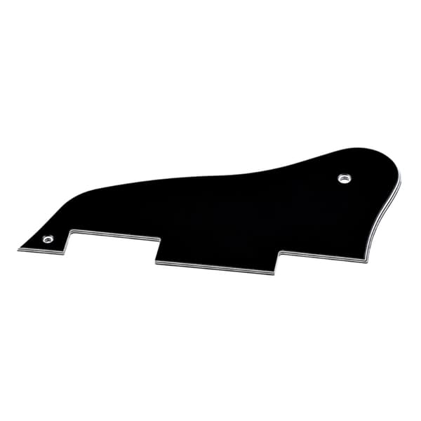 Plektrumskydd Repskyddspanel Svart PVC Plektrumskyddsfäste Anti-repa För Elgitarrdelar