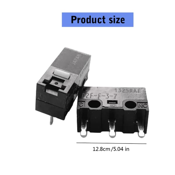 20M klikk D2F-F-3-7 0.74N musmikrobryter datamusknapp presis