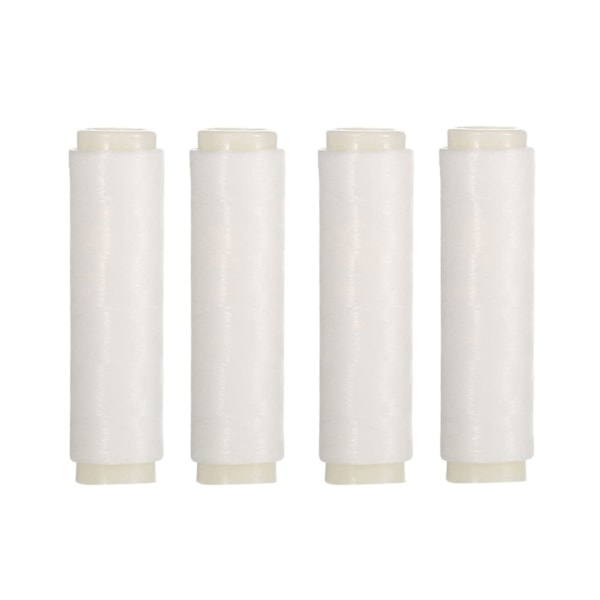 4 stk. 0,1 mm/0,15 mm elastisk fiskeline til agn, usynlig fiskeline til havfiskeri, elastisk snor