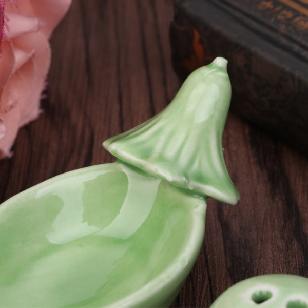 Kryddburk två ärtor i pod keramisk saltpepparshaker set
