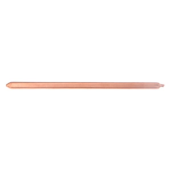 CPU Flat Heat Pipe, 8x3x170mm DIY Notebook Computer Thermal Conductive Copper