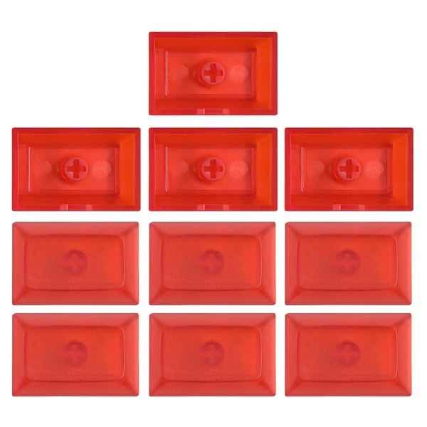 DSA Keycap Set PBT Blank Keycaps DSA Profil 1.5U Höjd Keycap Set För Mekaniskt Gamingtangentbord 10st