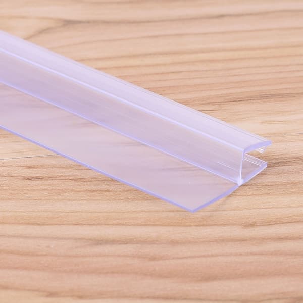 PVC-duschskärm Dörrtätningsremsa Foder Vattenpropp Badglastätningsremsa