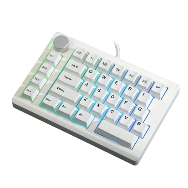 Lett Ergonomisk Tastatur for 1ms Input Resilient ABS