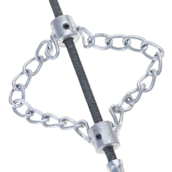 Universal afløbsrenser kædesæt Fleksibelt akseldesign til forskellige rørstørrelser