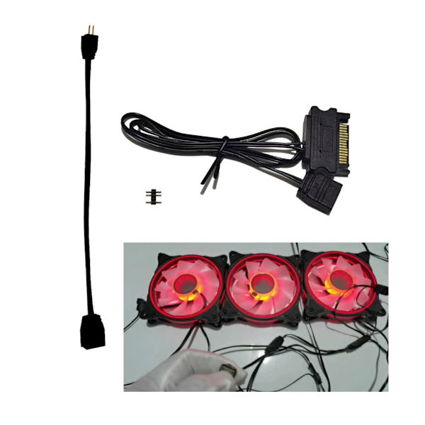 5V 3PIN ARGB Controller Power för moderkort 5V ARGB Light Strips Lighting Boards RGB Sync Controller A