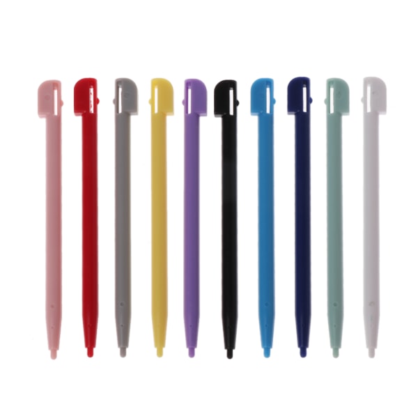 10 stk. Plast pekepenn for berøringsskjerm for NDSL 3DS XL for NDS for DS Lite DSL Engros