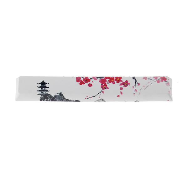 Ersättnings SpaceBar Tangent PBT Fem Sidor Dye-Subbed 6.25U Cherry Profil Space Bar Tangent för DIY Mekaniskt Tangentbord