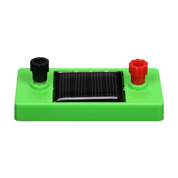 Pedagogisk solcellepanel for fysikk, elektrisitetseksperimenter
