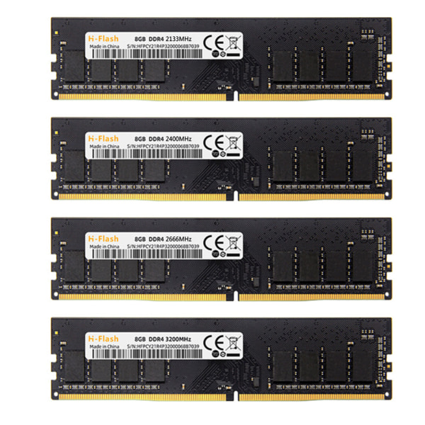 8G DDR4 inbyggda högkvalitativa chips för stabil prestanda Höghastighetsdrift Desktop för amd dedikerade minnesmoduler DDR4 2133MHz 8GB
