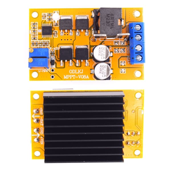 18V Solpanel Kontrollermodul Automatisk MPPT Solpanel Regulator Kontrol