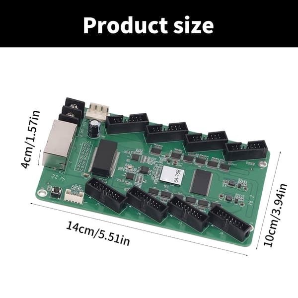 JA005433 Dynamics LED-skjerm mottaksmodul med støtte for flere innganger