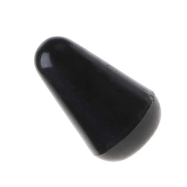 Nye 6 stk. Guitar Dele 3 Vejs Toggle Switch Knap Tip Hætte 4mm Plastik Switch Hætte