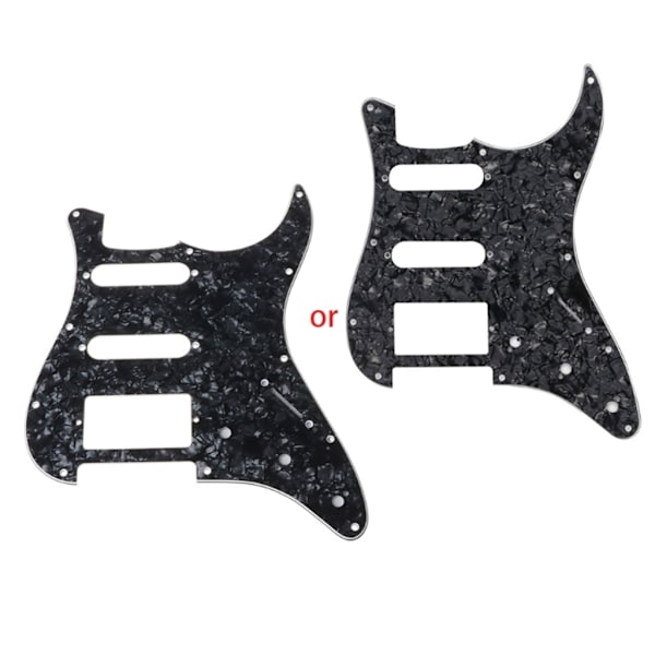 Elektrisk Gitarr Plektrumskydd Slagplatta För Fender Strat Delar 3-Lager