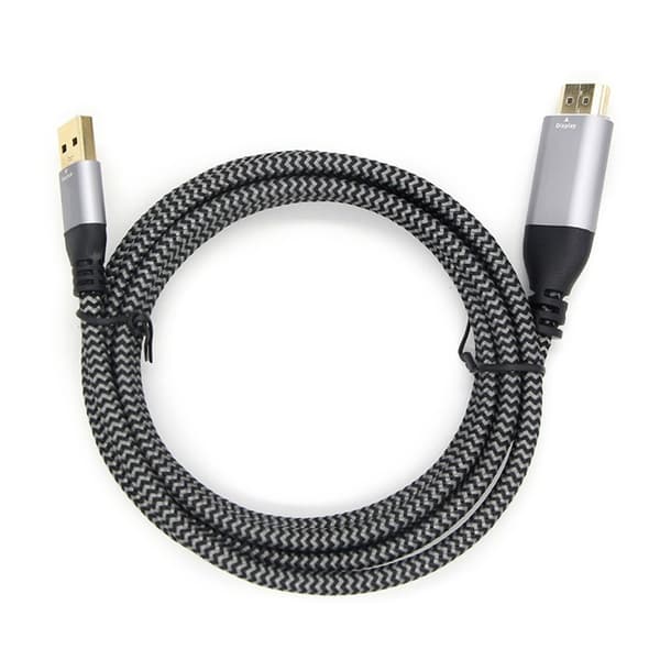 Nopea USB3.0 HDTV-sovitinkaapeli 5 Gbps siirtonopeus 1080P lähtö