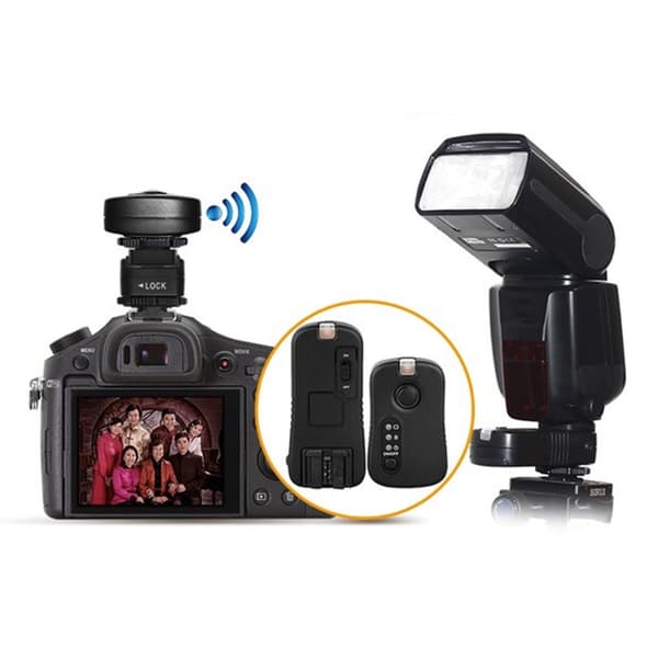 Professionell TF335 Blixtskoadapter Konverterare för A7S A7SII A7R A7RII