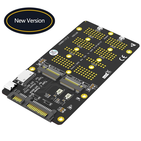 PC Solid Disk Konverteringsadapter med SFF 8611 Interfaces Computer