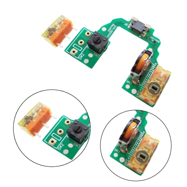 Mus Hot-swap Hovedkort MicroSwitch Knapp for GProX Superlight TTC 80Million
