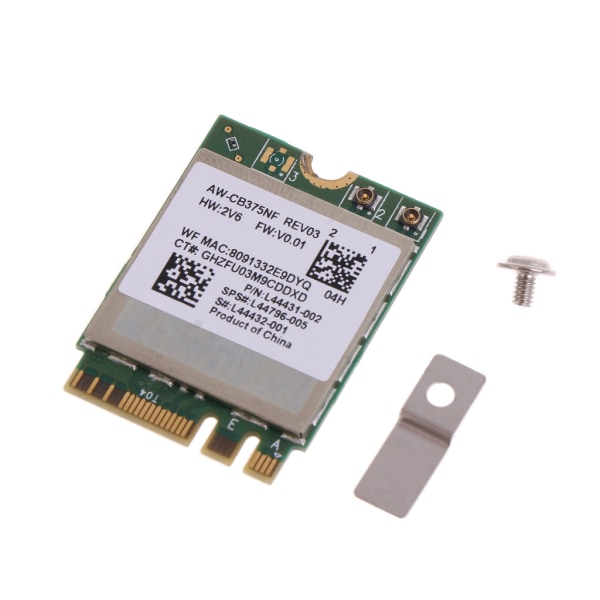 Wirecard RTL8822CE Dual Band 802.11ac 867Mbps M.2 Wifi Card Mudule + Bluetooth 5.0 nätverkskort