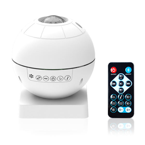 Romantisk Stjerneprojektor Lampe Bluetooth-kompatibel Skab en Romantisk Atmosfære