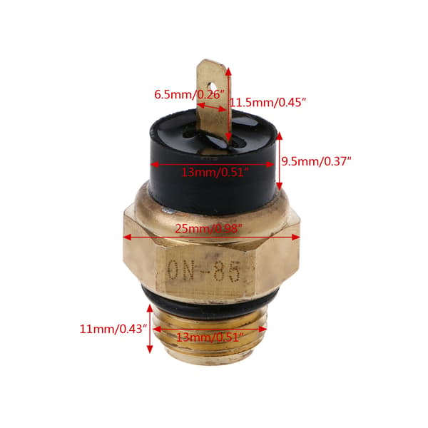 Til 37760-MT2-003 3042678 Radiator Vandtemperatur Sensor Kontakt