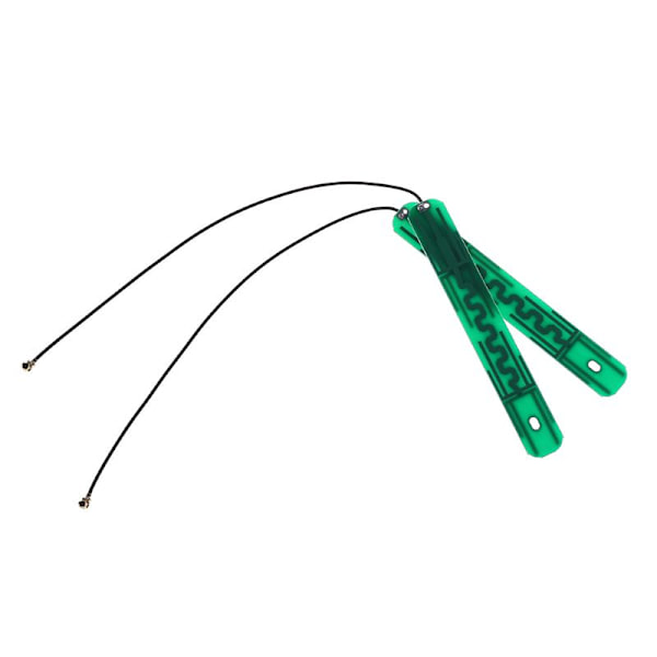 2 st Intern Antenn WIFI PCB 2.4G 5G Dual Band Aerial Signal Booster för IPEX 1:a Generationen