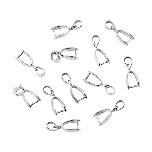 10 Stycken Hängsmycke Spänne Halsband Berlocker Spänne Stenmaterial Snäppfog Lås för Nyckelring DIY Smyckestillverkning Hantverk