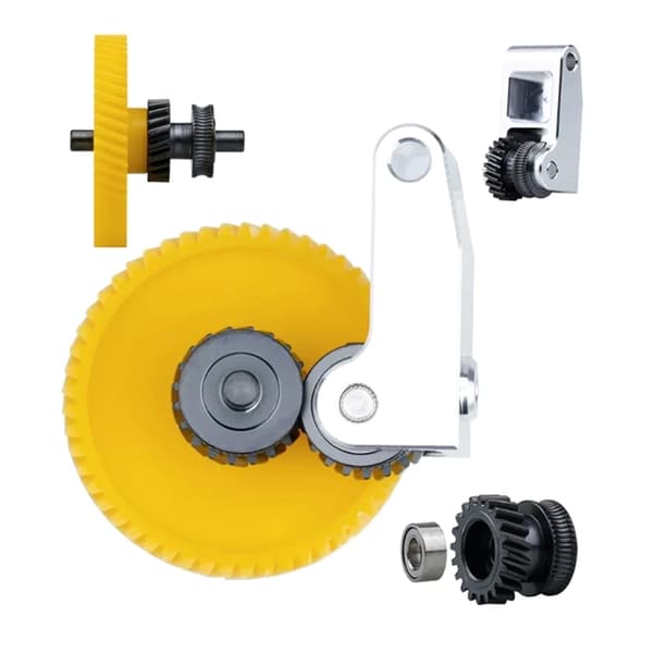3D Printere Ekstruder Gear Belagte Overflader Integreret Spiralgear Kit