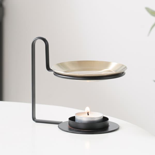 Eterisk oljebrenner Voks Smeltebrenner Aromaterapi Lysestake Telysholder