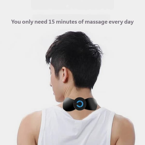 Resevänliga kropps- och nackmassageapparater med 6 olika vibrationsmönster