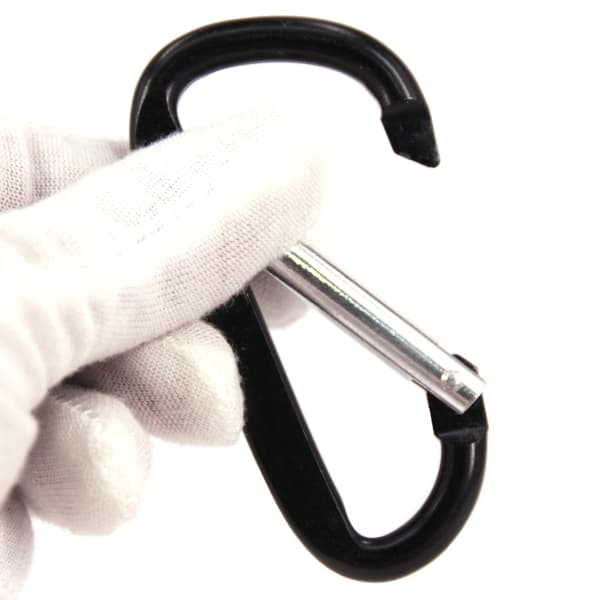 5-pack multifunktionell karbinhake lätt karbinhake nyckelringar för kvinnor