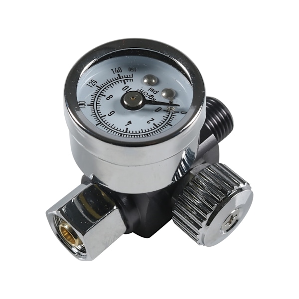 0-150PSI Maaliruisku Paineensäätö Venttiileille Ilmanpainemittari 1/4\"