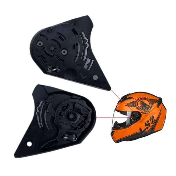 Motorcykelhjelm Tilbehør Gearplade Til LS2 FF351 352 369 384 802