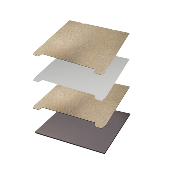 Uppgraderad för CrealityK1 3D-skrivare Uppvärmd Bädd PEO/PEI-ark Dubbelsidig Platt Magnetisk Bas för Ender3S1/S1Pro