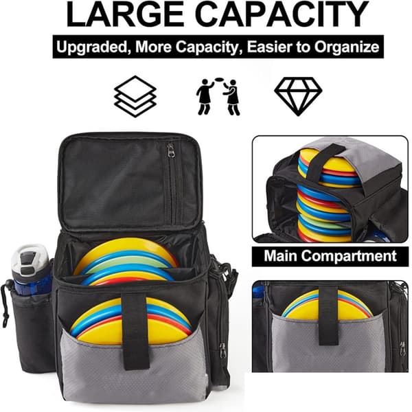 Disc Golf Taske Vandtæt Disc Golf Organizer Disc Golf Opbevaringstaske
