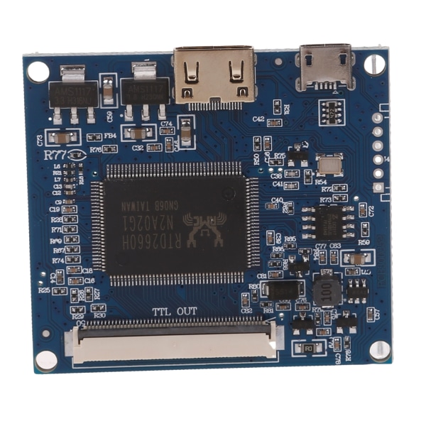 7 tum 1024x600 skärm LCD-skärm Driver Kontrollkort Mini HDMI-kompatibelt adapterkort för PC-dator