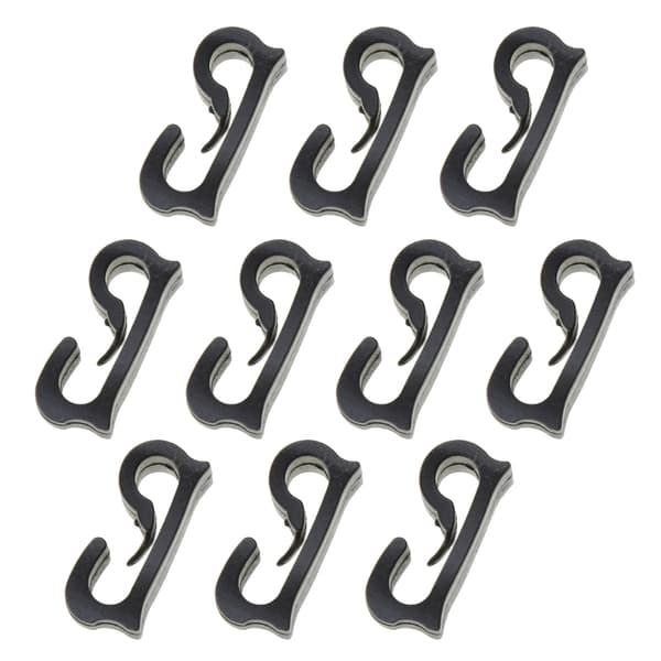 10 kpl Camping Carabiner -solki, telttatarvikkeet, monitoimikoukut, varusteet