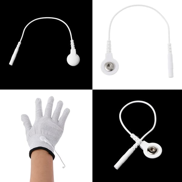 Tens ledningsadaptere til 2 mm stift (hun) til 3,5 mm snap (hun) stik