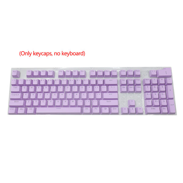 104Keys ABS Plast Esports Gaming Keycap Mekanisk Keycap Caps för Gaming Mekaniska Keyboards Keycapbyte Pink