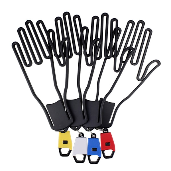 Plast Golfhandskar Bårhållare Keeper Hanger Handskar Stödstativ Hållare Rack Torktumlare tillbehör med spänne Red