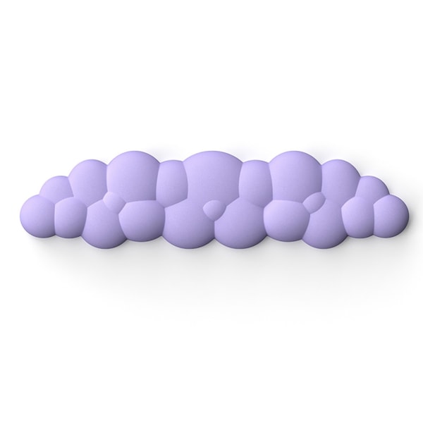 Molnformad Handledsstöd PU-material Halkfri Gummibas Memory Foam för 100 Tangenter 87 Tangenter 68 Tangenter Tangentbord Musmatta