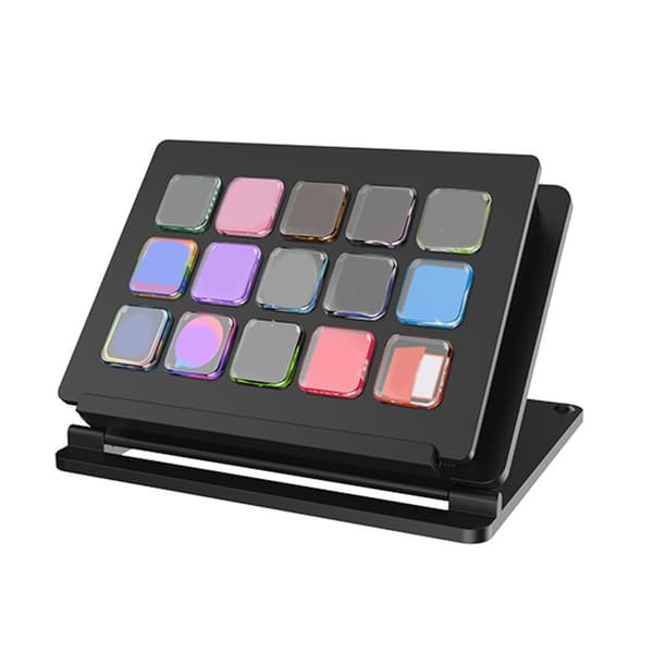 LCD Tastatur Dynamiske Ikoner Makro Pad til Multitasking Skabere PC Kompatibel