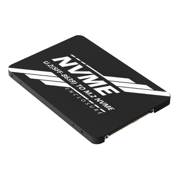 SFF-8639 NVME til NGFF M.2 M-Key PCIe SSD-adapter til stationære computere