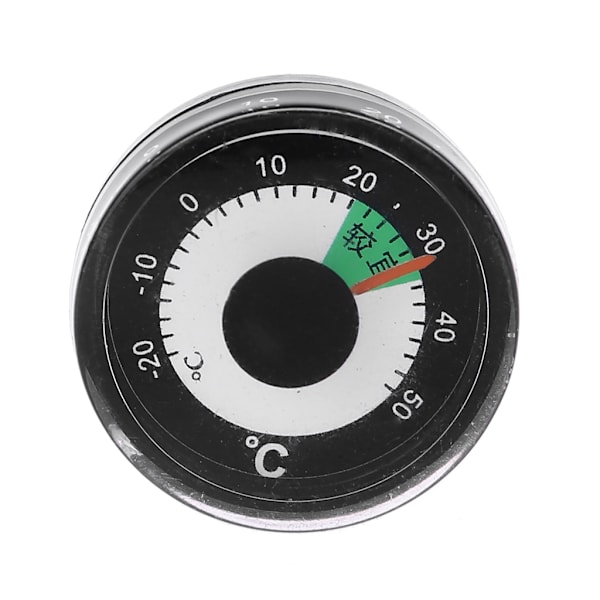 1.1\" Rundt Mini Termometer Mekanisk Diameter 27mm til Hjem Væg Værelse Drivhus Inkubator til Tank Dekorativ -20~50℃